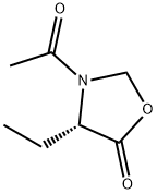 5-Oxazolidinone, 3-acetyl-4-ethyl-, (S)- (9CI),125679-70-1,结构式