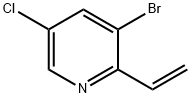 3-broMo-5-chloro-2-vinylpyridine Structure