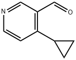 4-cyclopropylnicotinaldehyde,1256793-54-0,结构式