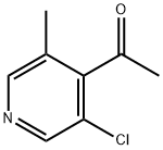 Ethanone, 1-(3-chloro-5-Methyl-4-pyridinyl)- Struktur