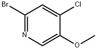 2-溴-4-氯-5-甲氧基吡啶,1256810-64-6,结构式