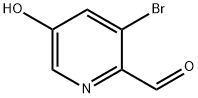 2-Pyridinecarboxaldehyde, 3-bromo-5-hydroxy- Struktur