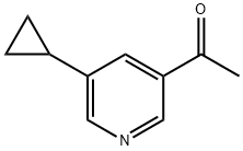 1-(5-사이클로프로필피리딘-3-일)에타논