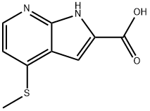 4-(메틸티오)-1H-피롤로[2,3-b]피리딘-2-카르복실산