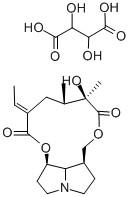 PLATYPHYLLINE BITARTRATE 结构式