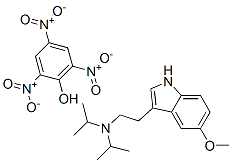 5-Methoxy-N,N-diisopropyltryptaminepicrate Structure