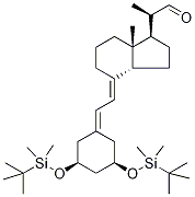 1,3-Di-O-tert-butyldiMethylsilyl Paricalcitol 18-Aldehyde, 1257126-71-8, 结构式