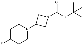 tert-Butyl 3-(4-fluoro-1-piperidyl)azetidine-1-carboxylate|3-(4-氟哌啶-1-基)氮杂环丁烷-1-羧酸叔丁酯