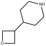 4-(氧杂环丁烷-3-基)哌啶 结构式