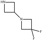 3,3-difluoro-1,3'-biazetidine Structure