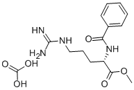 125735-14-0 N-苯甲酰基-L-精氨酸甲酯碳酸盐