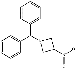 1-(DIPHENYLMETHYL)-3-NITRO-AZETIDINE Struktur