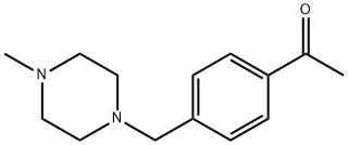1-[4-(4-METHYL-PIPERAZIN-1-YLMETHYL)-PHENYL]-ETHANONE Structure