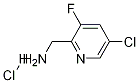 3-氟-5-氯吡啶-2-甲胺,1257535-29-7,结构式