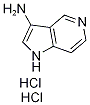 Pyrrolo[3,2-c]pyridine-3-ylamine dihydrochloride Struktur