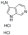 3-氨基-6-氮杂吲哚二盐酸盐 结构式