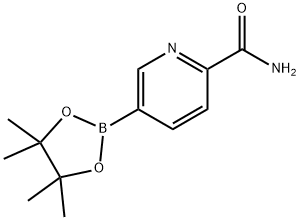 5-(4,4,5,5-tetraMethyl-1,3,2-dioxaborolan-2-yl)picolinaMide Structure