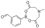 3-(6-Methyl-4,8-dioxo-1,3,6,2-dioxazaborocan-2-yl)benzaldehyde Structure