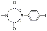 4-ヨードフェニルボロン酸 MIDA エステル 化学構造式