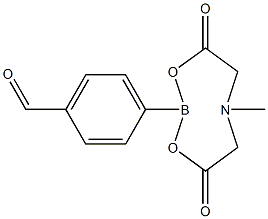 4-(6-Methyl-4,8-dioxo-1,3,6,2-dioxazaborocan-2-yl)benzaldehyde Structure