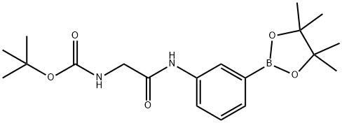 1257651-17-4 3-{2-(BOC-氨基)乙酰胺}苯硼酸频哪酯