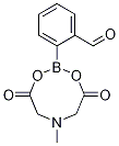 2-(6-Methyl-4,8-dioxo-1,3,6,2-dioxazaborocan-2-yl)benzaldehyde Struktur