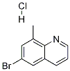 6-Bromo-8-methylquinoline HCl Struktur