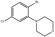 4-(2-Bromo-5-chlorophenyl)morpholine|4-(2-溴-5-氯苯基)吗啉