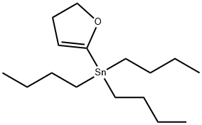 TRIBUTYL(4,5-DIHYDROFURAN-2-YL)STANNANE, 125769-77-9, 结构式