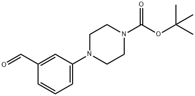 1-Boc-4-(3-forMylphenyl)piperazine Structure