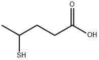 4-巯基戊酸 结构式