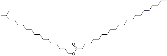 异硬脂醇山嵛酸酯,125804-16-2,结构式