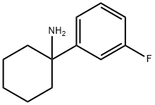 1-(3-fluorophenyl)cyclohexylamine Structure