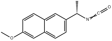 naproxen isocyanate 化学構造式
