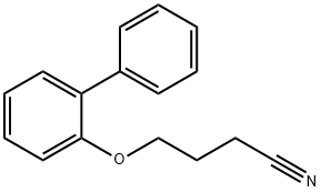 4-(2-Phenylphenoxy)butanenitrile Struktur