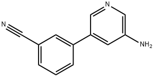 1258628-06-6 3-(5-氨基吡啶-3-基)苯甲腈