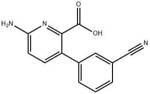 6-아미노-3-(3-시아노페닐)피콜린산