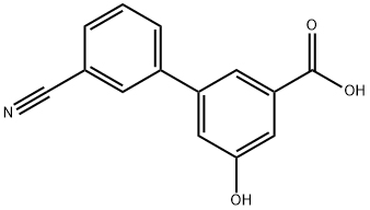 3-(3-Cyanophenyl)-5-hydroxybenzoic acid|3'-氰基-5-羟基-[1,1'-联苯]-3-羧酸