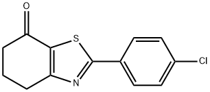 7(4H)-Benzothiazolone, 2-(4-chlorophenyl)-5,6-dihydro-|2-(4-氯苯基)-5,6-二氢苯并[D]噻唑-7(4H)-酮