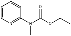 Carbamic  acid,  methyl-2-pyridinyl-,  ethyl  ester  (9CI) 结构式