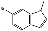 6-BROMO-1-METHYLINDOLE 结构式
