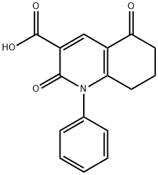 125885-51-0 2,5-ジオキソ-1-フェニル-1,2,5,6,7,8-ヘキサヒドロキノリン-3-カルボン酸