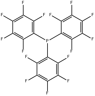 TRIS(PENTAFLUOROPHENYL)PHOSPHINE Struktur
