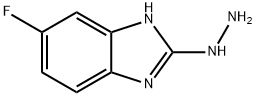 2H-Benzimidazol-2-one,5-fluoro-1,3-dihydro-,hydrazone(9CI) 结构式