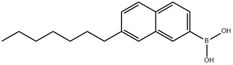 (7-Heptyl-2-naphthalenyl)boronic Acid|