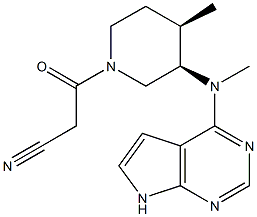 raceMic-Tasocitinib,1259404-17-5,结构式