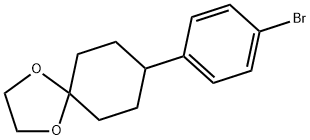 8-(4-BROMOPHENYL)-1,4-DIOXASPIRO[4,5]DECANE|8-(4-溴苯基)-1,4-二F螺[4,5]癸烷