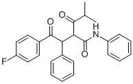 2-[2-(4-Fluorophenyl)-2-oxo-1-phenylethyl]-4-methyl-3-oxo-N-phenylpentanamide