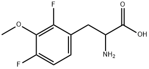 2,4-DIFLUORO-3-METHOXY-DL-PHENYLALANINE Struktur