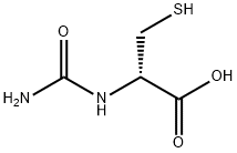D-Cysteine, N-(aminocarbonyl)- (9CI),126004-93-1,结构式